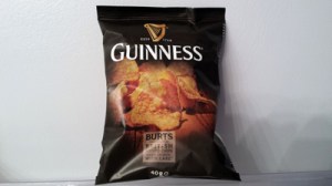 A strikingly designed bag crinkles temptingly, leading you along the black and white path to the treasures inside