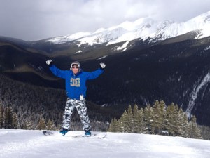 "Snow way I'm gonna get board with this!"