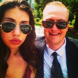 Ian Sandusky and a "mystery stunner" according to The Sun