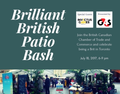 Brilliant British Patio Bash