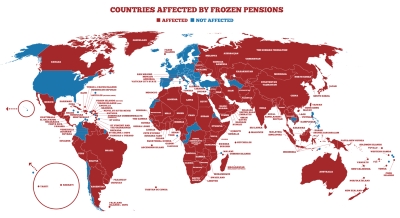 Countries affected small